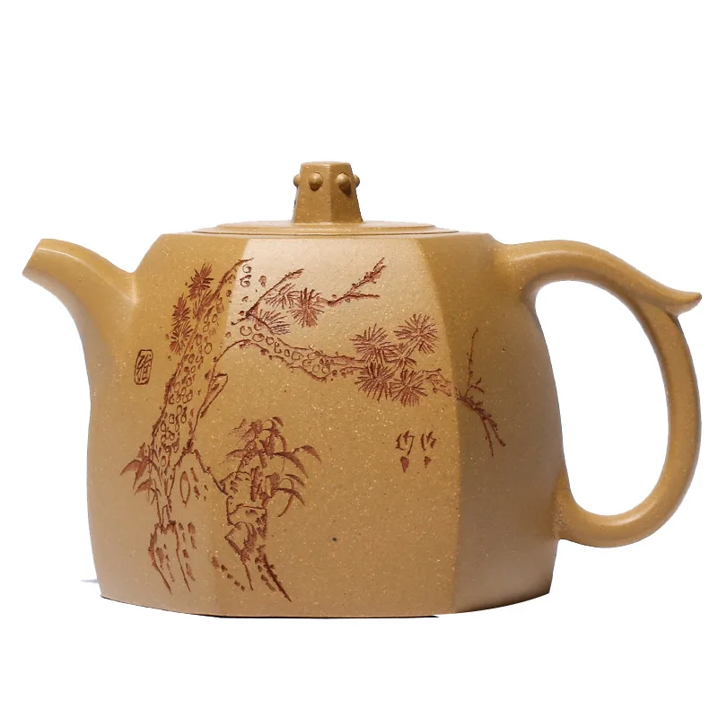 

Famous craftsman's Handmade teapot gift goods of Zisha teapot