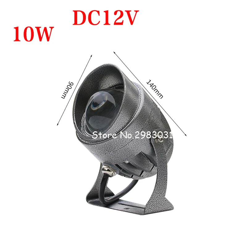 

10 Вт светодиодные прожекторы, настенные светильники для мытья, уличный водонепроницаемый прожектор с узким лучом, регулируемый на 180 градусов для строительства ландшафта