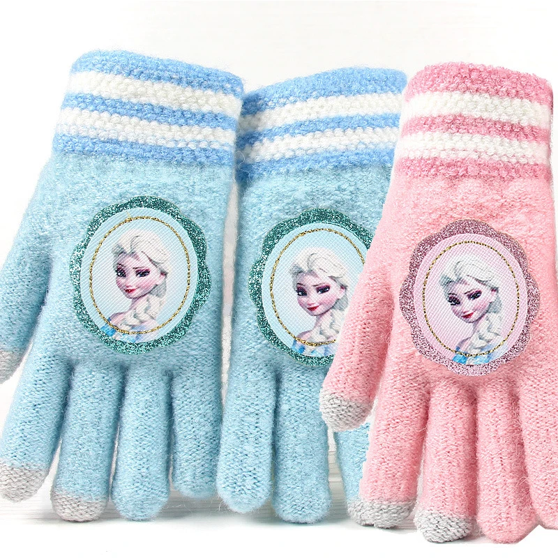 

Новейшая Зимняя перчатка Disney «Холодное сердце», Эльза, Анна, плюшевая кукла-Человек-паук, мягкие варежки, игрушка для детей, детская игрушка,...