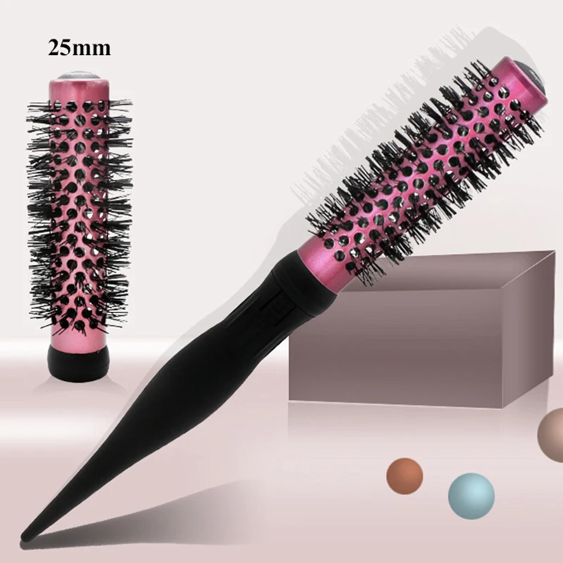 Профессиональная расческа круглый набор кистей Женский керамический роликовый