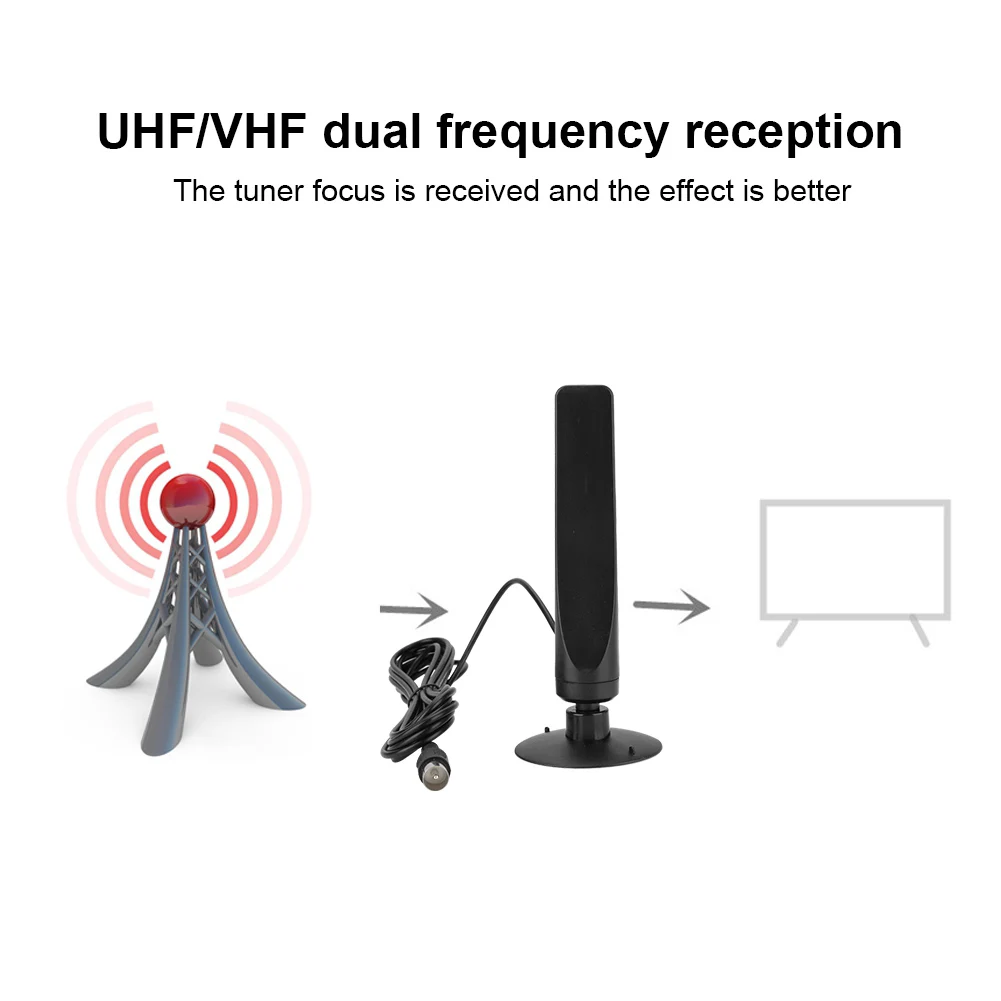 DVB-T-W 35DBI усиленная цифровая приемная антенна с высоким коэффициентом усиления