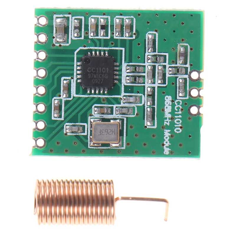 

CC1101 Wireless Module Long Distance Transmission Antenna 868MHZ SPI Interface Low Power M115 For FSK GFSK ASK OOK MSK 64-byte