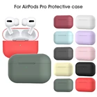 Силиконовый чехол для беспроводных Bluetooth-наушников Airpods Pro, противоударный чехол-сумка для Airpods 3