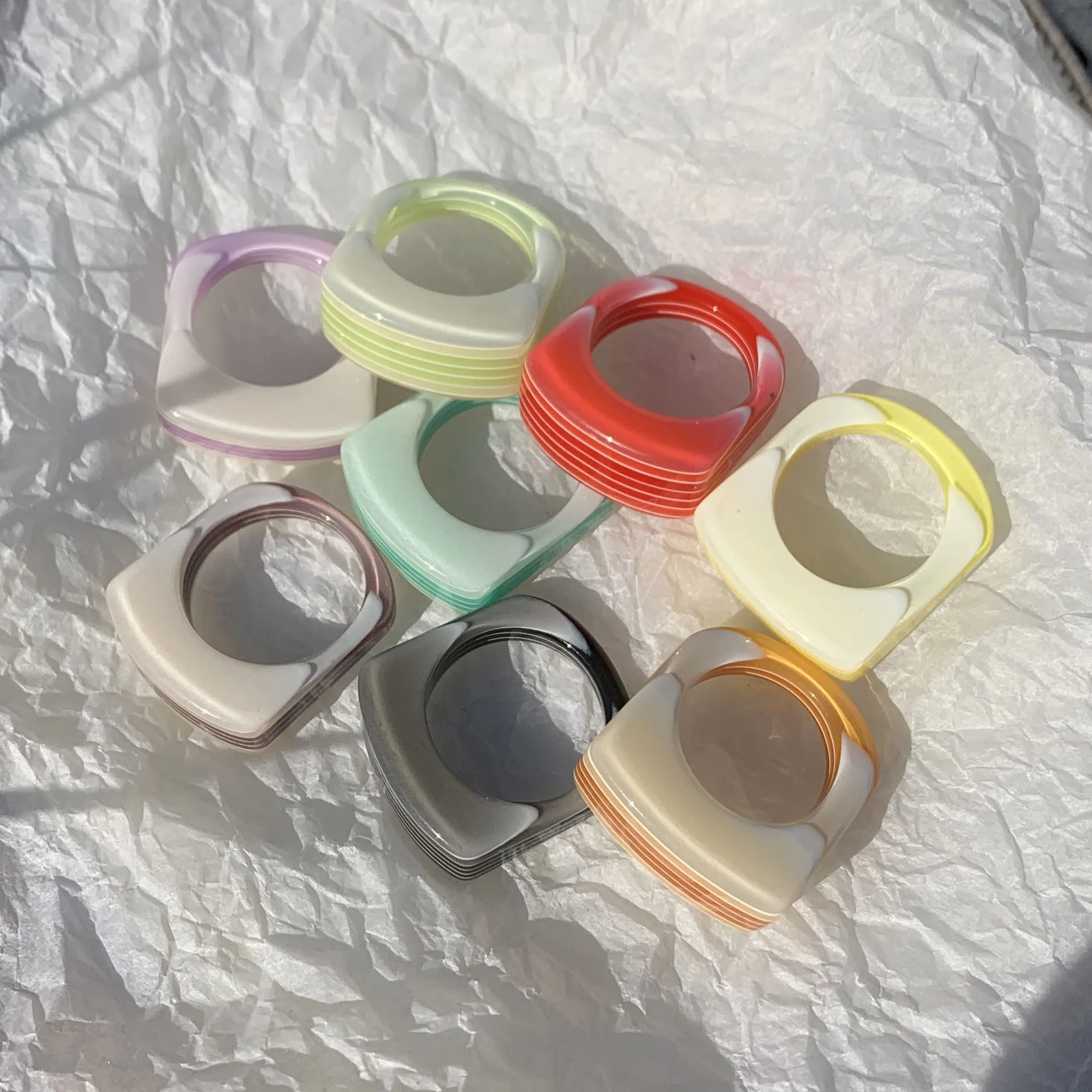 

Multi-layer resin color ring,jewelry accessories,resin,jewelry findings,diy pendant,hand made,jewelry making,diy earrings,