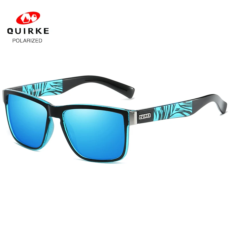 Квирк поляризованных солнцезащитных очков Для мужчин солнцезащитные очки для