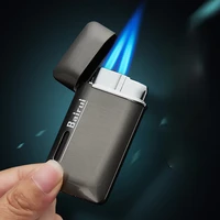 double straight into the fire gathering creative metal windproof lighter smoking accessories for weed torch lighter gift for men