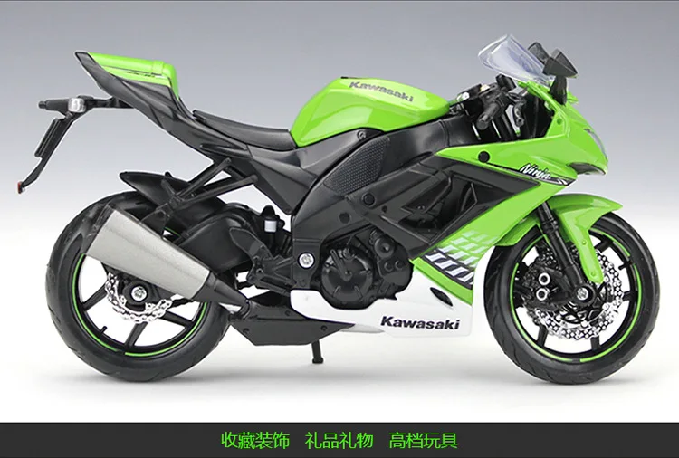 6 шт./лот оптовая продажа MAISTO масштаб 1/12 классический мотоцикл серии Kawasaki Ninja ZX 10R