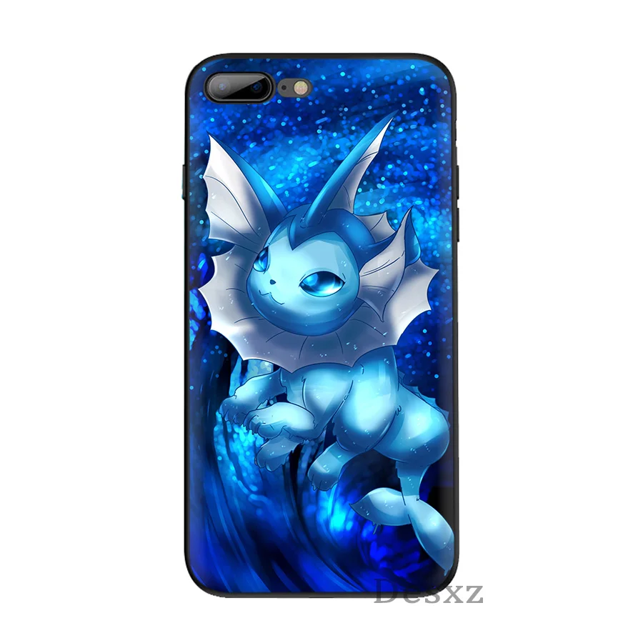 Чехол для телефона iPhone 6 6s 7 8 Plus 11 Pro X XS XR Max 5 5S SE чехол Charizard Squirtle vaporion Pokemons TPU| |