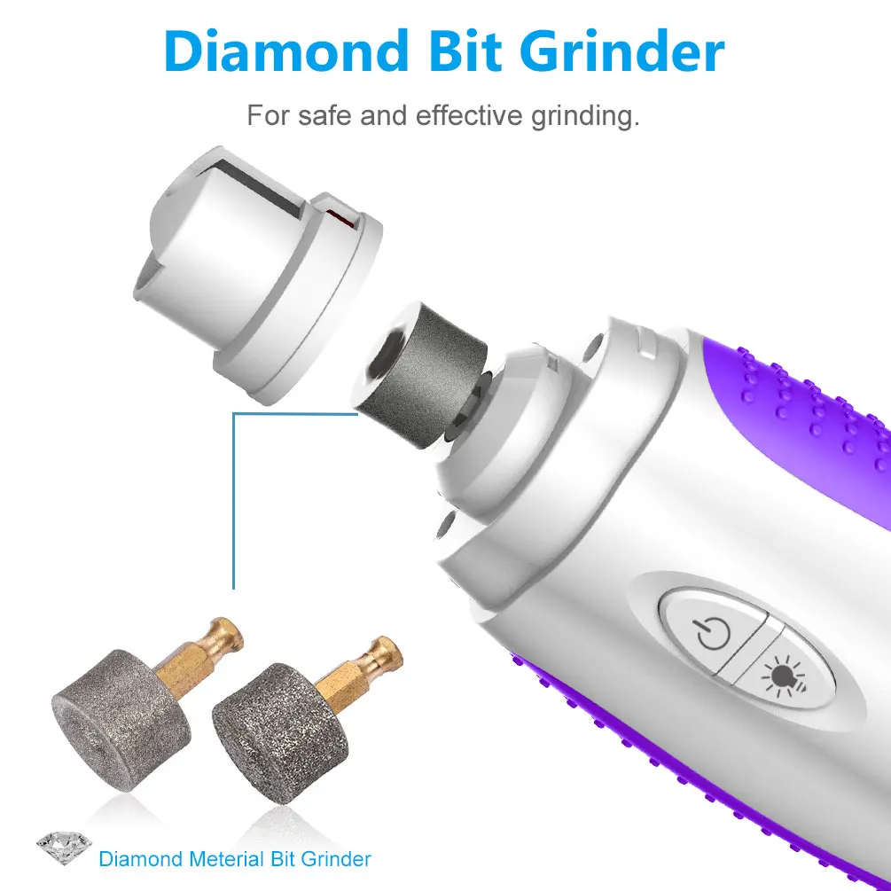 

Rechargeable Pet Nail Grinder Dog Nail Clippers Painless USB Electric Cat Paws Nail Cutter Grooming Trimmer File US Dropshipping