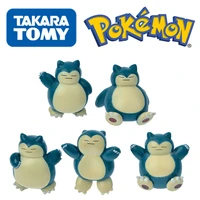 pokemon anime figure snorlax 5 models different styles model pvc material doll figures toys pok%c3%a9mon childrens birthday gift toy