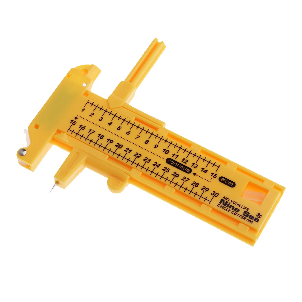 

Compass Circle Cutter Paper Rubber Trimmer Circular Cutting Tool