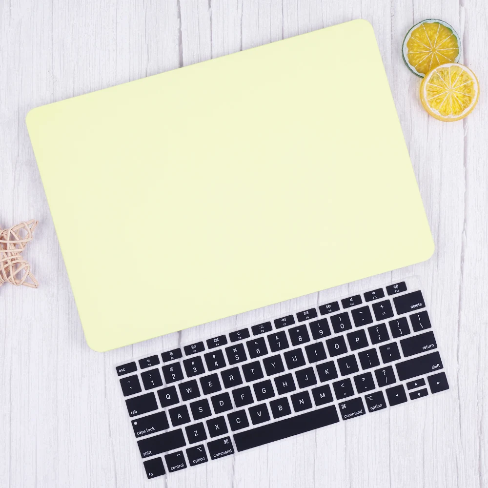 Русский склад матовый и кристально чистый жесткий чехол для Macbook Air 13 A1466 Pro 13 15 Air 11 Защитная пленка для клавиатуры