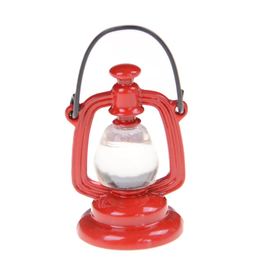 

Hot Sale 1:6 Scale Retro oil lamp Dollhouse Miniature Toy Doll Food Kitchen living room Accessories 23mm*43mm