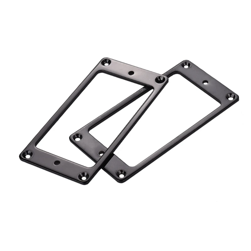 2 stücke elektrische gitarre humbucker pickup ring gitarre metall flache rahmen montage ring free global shipping