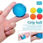 Силиконовый Массажный мяч для терапии рук, для силовых упражнений пальцев, снятия стресса, мяч для декомпрессии, фитнес-оборудование