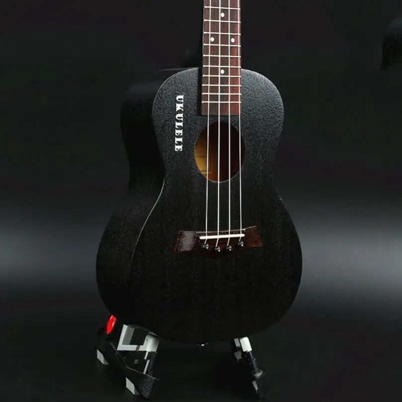 Укулеле 23 дюйма гавайская 4-струнная гитара из красного дерева музыкальный