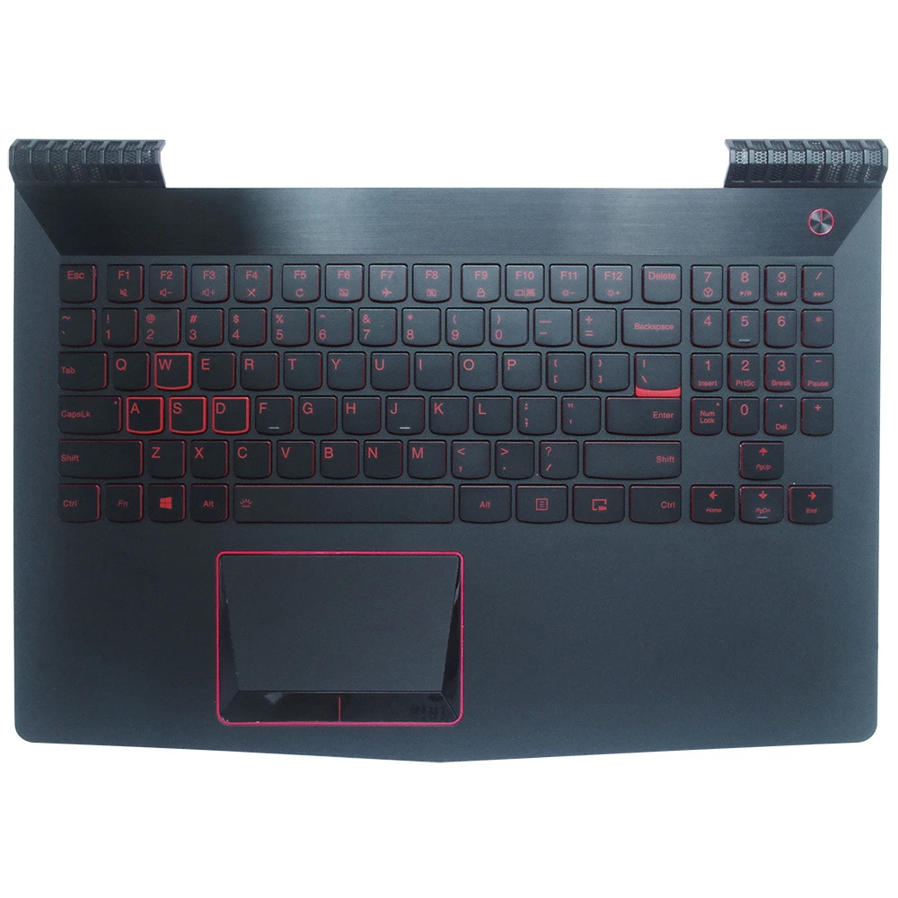 Корпус клавиатуры с подсветкой США для ноутбука lenovo Легион Y520 Y520-15 Y520-15IKB Упор рук