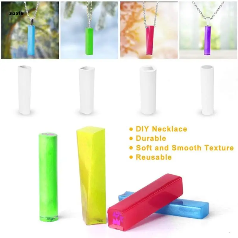 

Epoxy Resin Mold Candle Holder Soap Box Home Decorations DIY Handcrafts X7YA