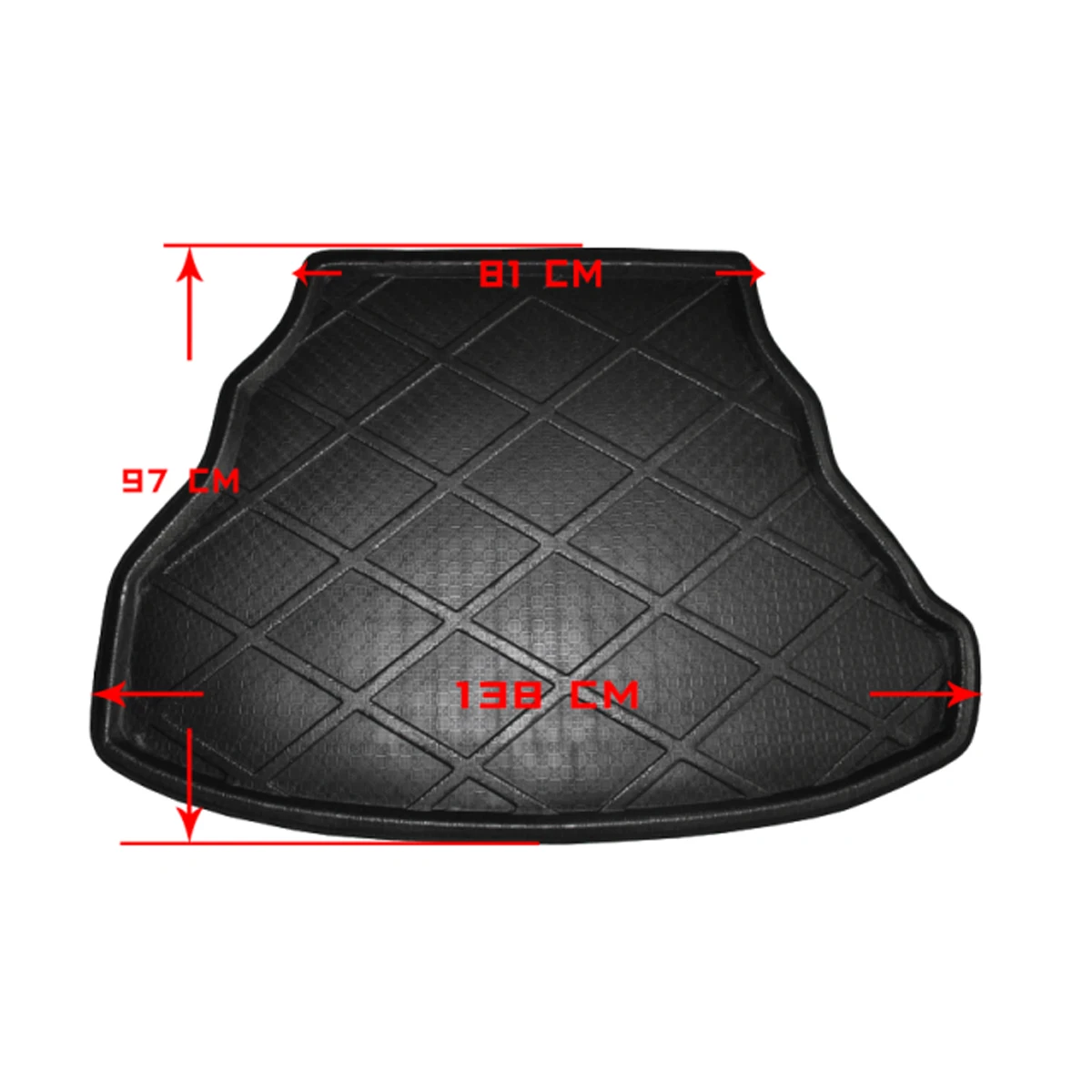 Для Honda CITY 2008 2009 2010 2011 2012 2013 2014 Автомобильный Коврик Ковер задний багажник
