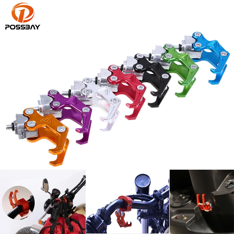 Крючок для мотоцикла POSSBAY вешалка багажа шлема сумки крючок универсальные