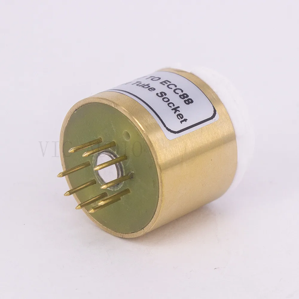 1 шт. 6SN7 в E88CC ECC88 6922 6DJ8 электронная трубка звуковая вакуумная адаптер розетка