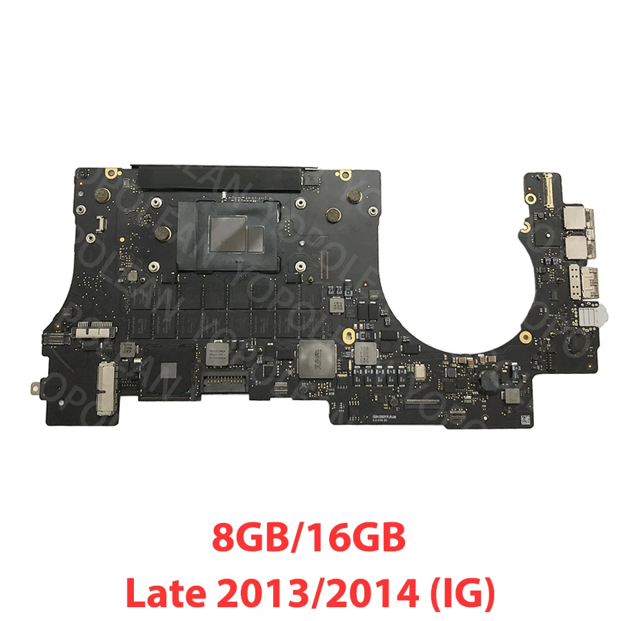 Tested Original CPU i7 8GB 16GB Laptop Motherboard For MacBook Pro Retina 15" A1398 Logic Board 2012 2013 2014 2015 Years | Компьютеры