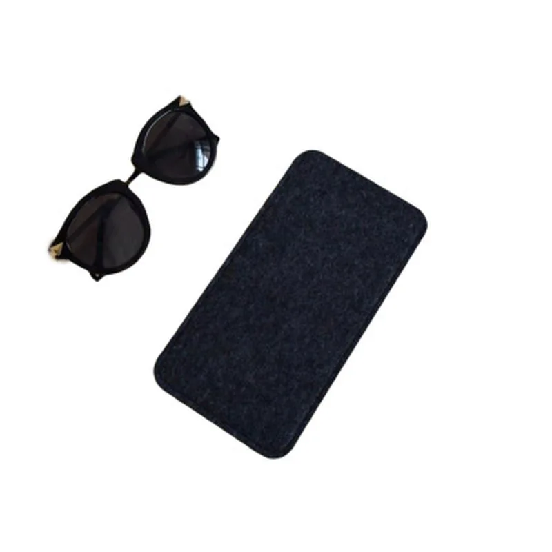 Glasses Case Soft Felt Cloth Sunglasses Bag Glasses Pouch Eyewear Protector Glasses Accessories Unisex eyeglass storage