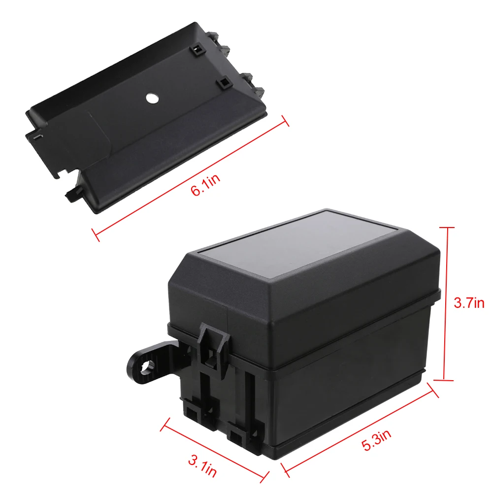 

Universal Automotive Fuse Relay Holder 12-Slot Relay Box 6Relays 6 ATC/ATO Fuses Automotive Accessories Wholesale Quick delivery