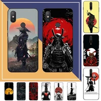 japan the samurai ninja phone case for redmi note 8 7 9 4 6 pro max t x 5a 3 10 lite pro