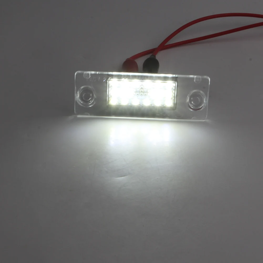 

12V Car License Number Plate Lights 18 LED Lamp for Audi A4 S4 B5 1995-2001 & A3/S3/Sportback 97-03 & A4/S4 Avant 95-99