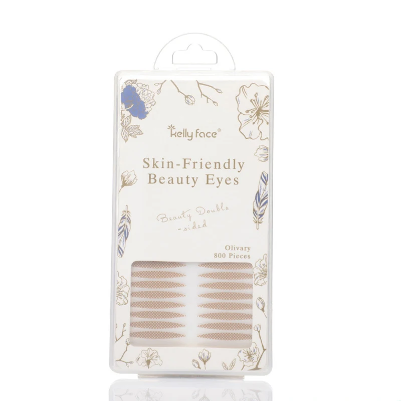 400 пар оливковое кружевной юбкой в форме наклейки для двойного века век Ленточные