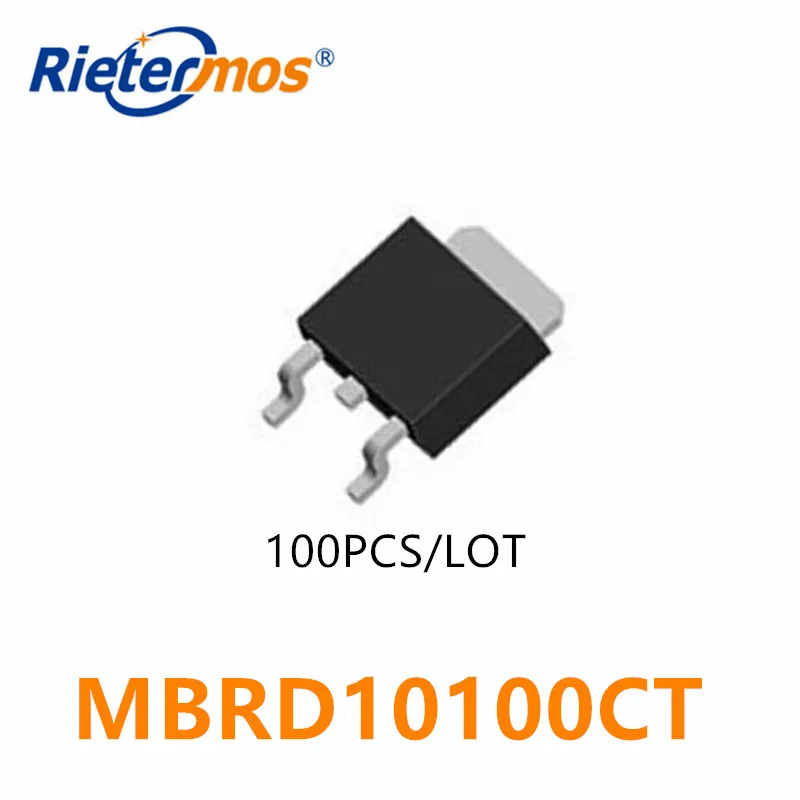 

100PCS MBRD10100CT MBRD10100 10A100V TO252 made in China high quality