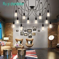 spider lamp office creative living room cafe restaurant ceiling chandeliers for home decorative chandelier for kitchen