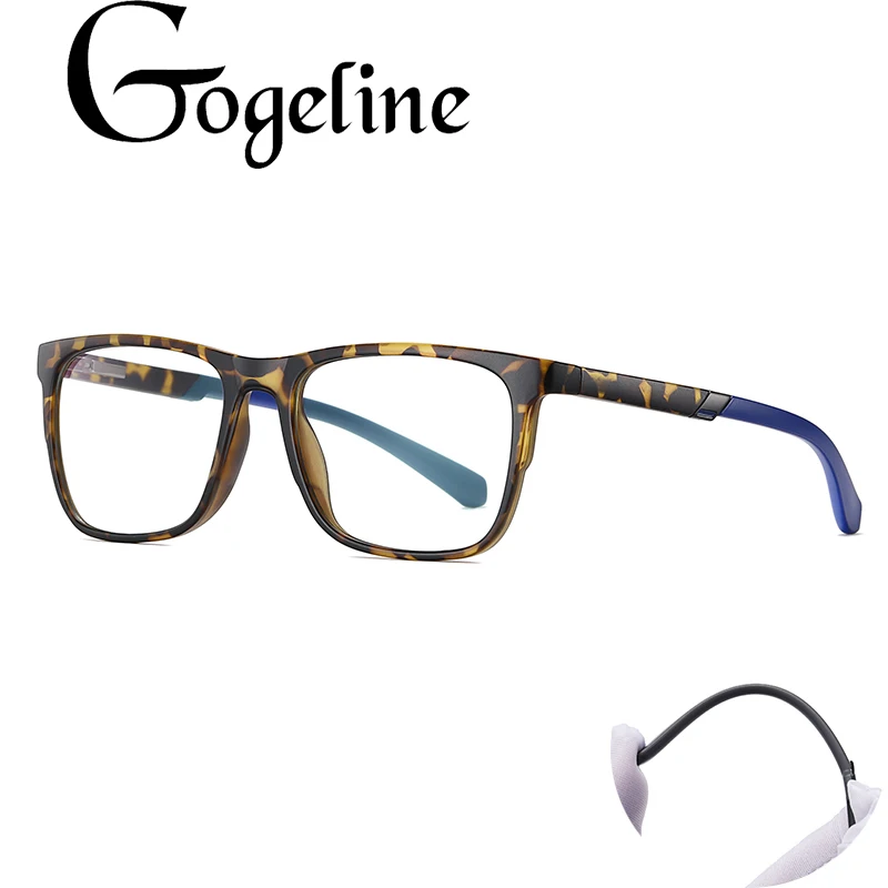

TR90 Blue Light Blocking Glasses Anti-fatigue Lightweight Eyeglasses Frame for Women Men Filter Blue Ray Computer Game Digital