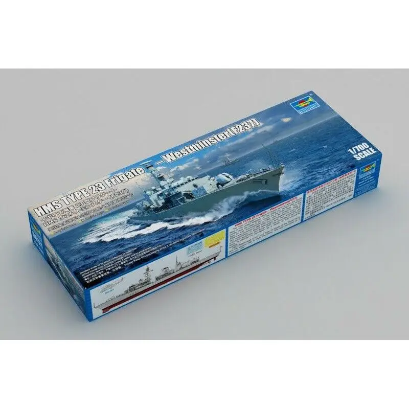 

Hobby Kit Trumpeter 06721 1/700 HMS TYPE 23 Frigate – Westminster(F237) - Scale Model Kit DIY Toy