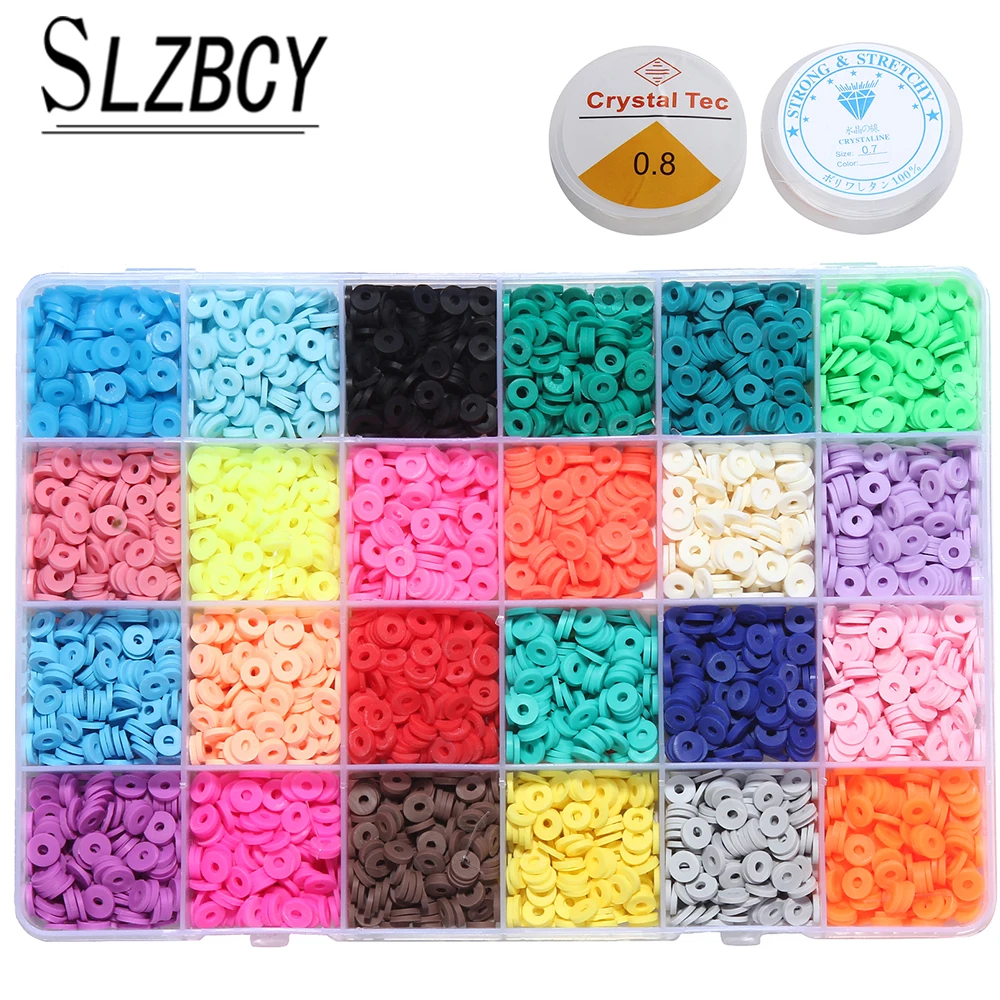 

160PCS Polymer Hot Soft Clay 6MM Hollow Disc for Craft Clay/Art /Scrapbook Decoration DIY, Craft Filler, Jewelry Making