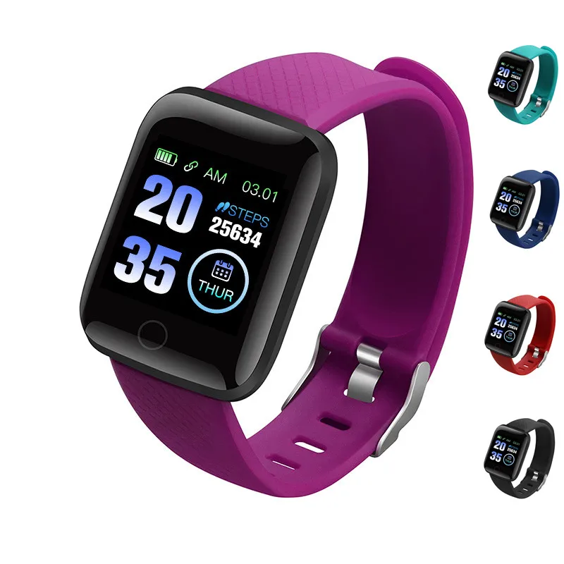

2020 Smart Watch Women Men Smartwatch For Apple IOS Android Electronics Smart Fitness Tracker With Silicone Strap Sport Watches