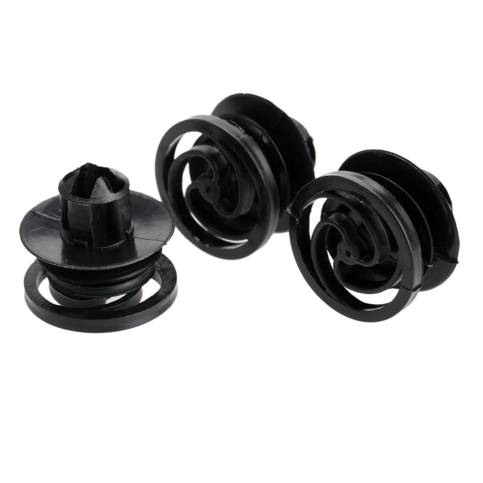 

50Pcs 9mm Black Lot Car Fastener Clips Interior Door Trim Panel Card Clips For VW Volkswagen Car Accessories Car Hook