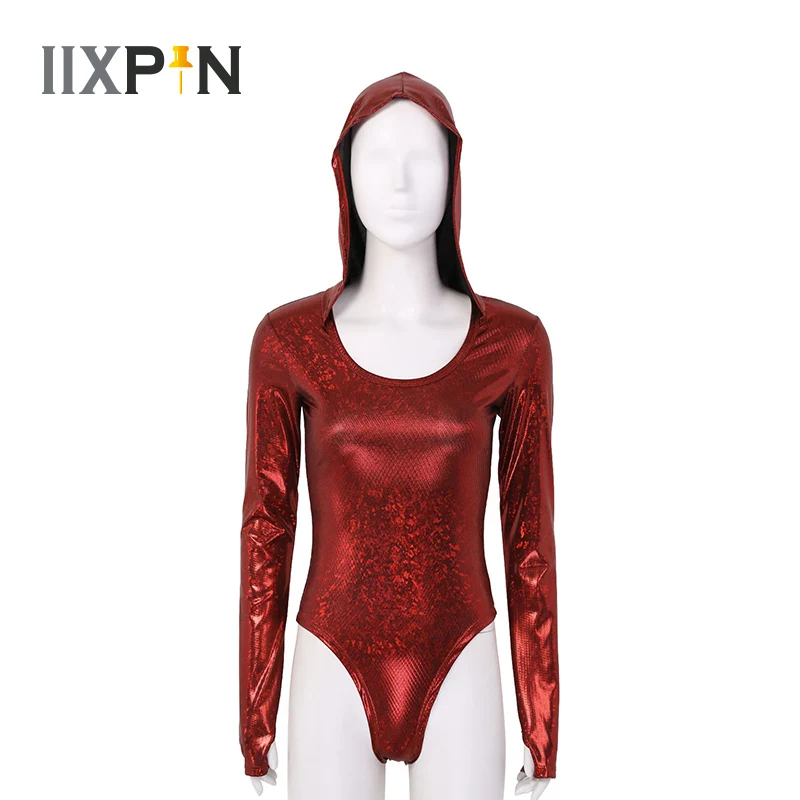 Женский костюм для полярного танца блестящая Клубная одежда танцевальных