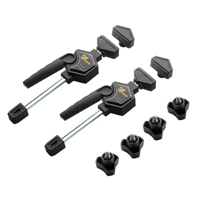 Деревообрабатывающий угловой зажим Регулируемый быстро фиксированный рамка