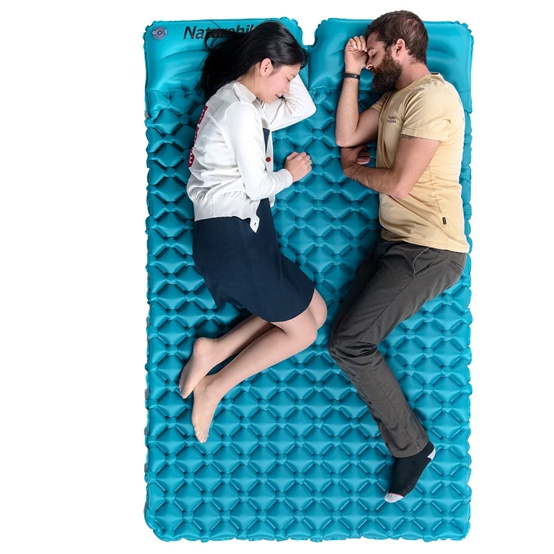 

Inflatable Mattress For 2~3 Person 185*115*5cm Big Size Portable Air Pad Moisture-proof Mat NH17Q020-D