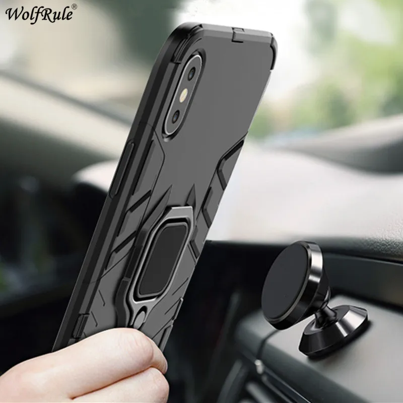 For Oneplus 7T Case Bumper Ring Holder Armor Protective Hard Back Cover For Oneplus 7T 11 11R Ace 2 Phone Case For Oneplus 11 7T images - 6