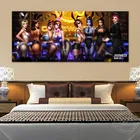 Картина на холсте Overwatch DVA без рамки, игровой постер с ногами и ягодицами сексуального кролика для декорирования стен гостиной