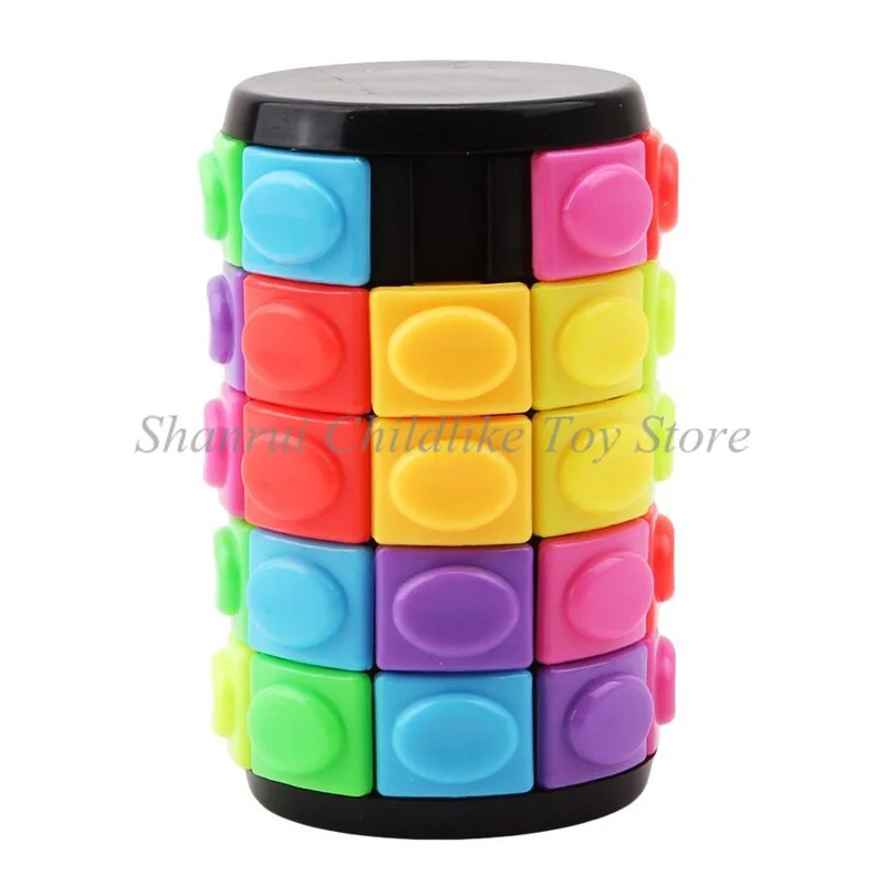 

Antistress Toys and Slides Magic Tower Cube Kids Toys 5 Dimensional Sliding 3D Puzzles Educational Toys for Children Adult Funny