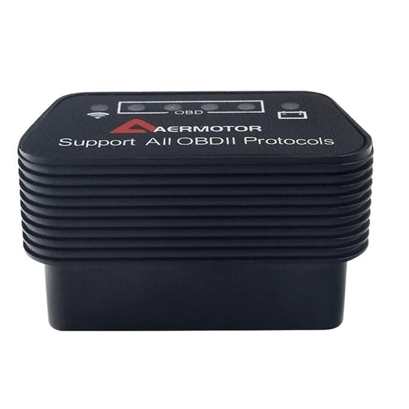 ELM327 WiFi V1.5 OBD Автомобильный диагностический сканер считыватель кодов для iPhone iOS