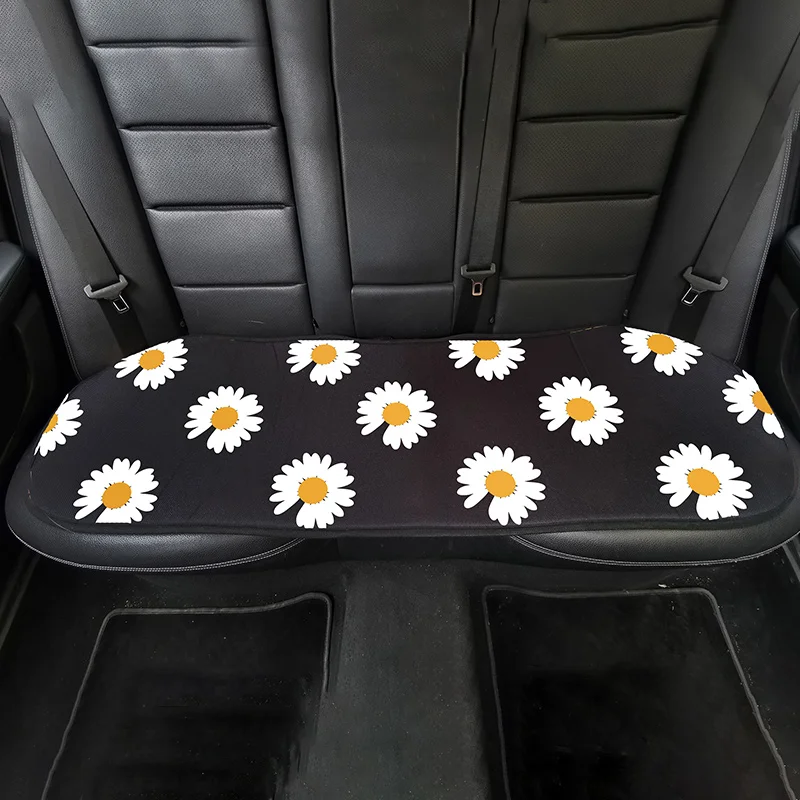 Летние чехлы на автомобильные сиденья с цветочным рисунком универсальные