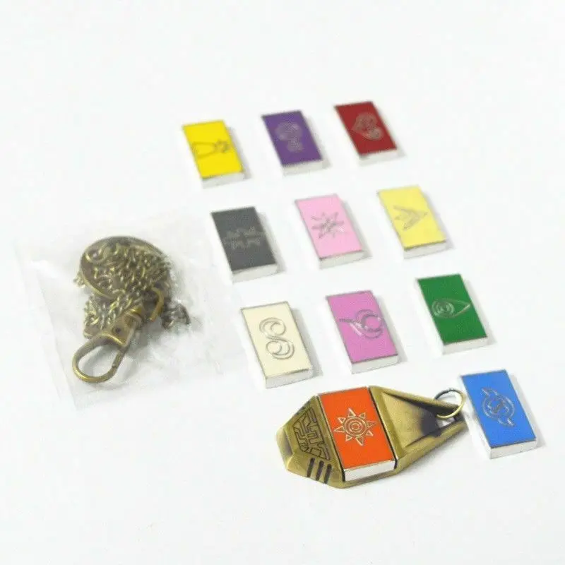 Приключение Дигимонов Тег &amp гребень эмблемы значки ожерелье с булавками брелок