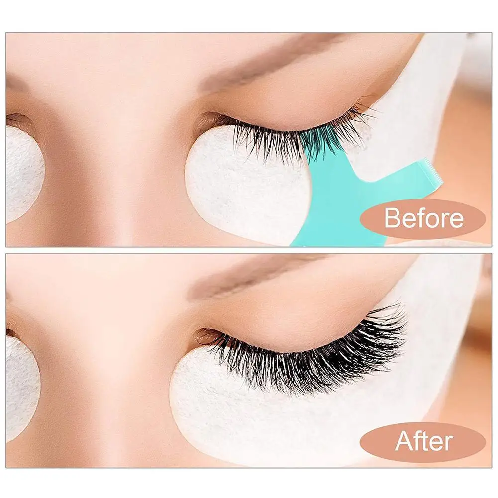 

1pcs Makeup Eyelash Brushes Reuseable Plastic Clean Comb Y Shape Eyelashe Lifting Curler Eye Lash Extension Perm Eyelashe Tools