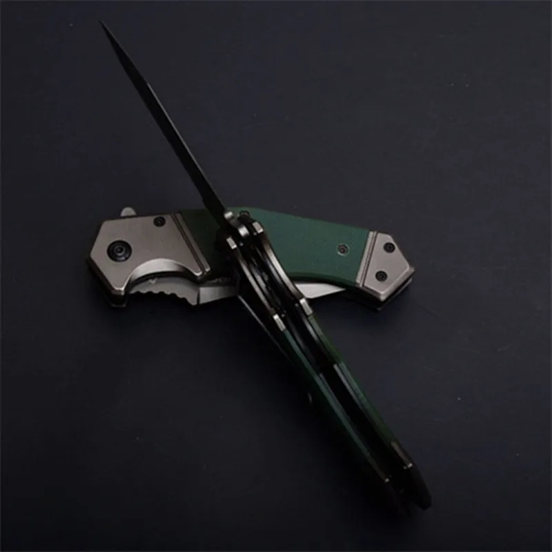 Новинка 352 Тактический Складной нож 440C Лезвие G10 ручка охотничьи ножи для