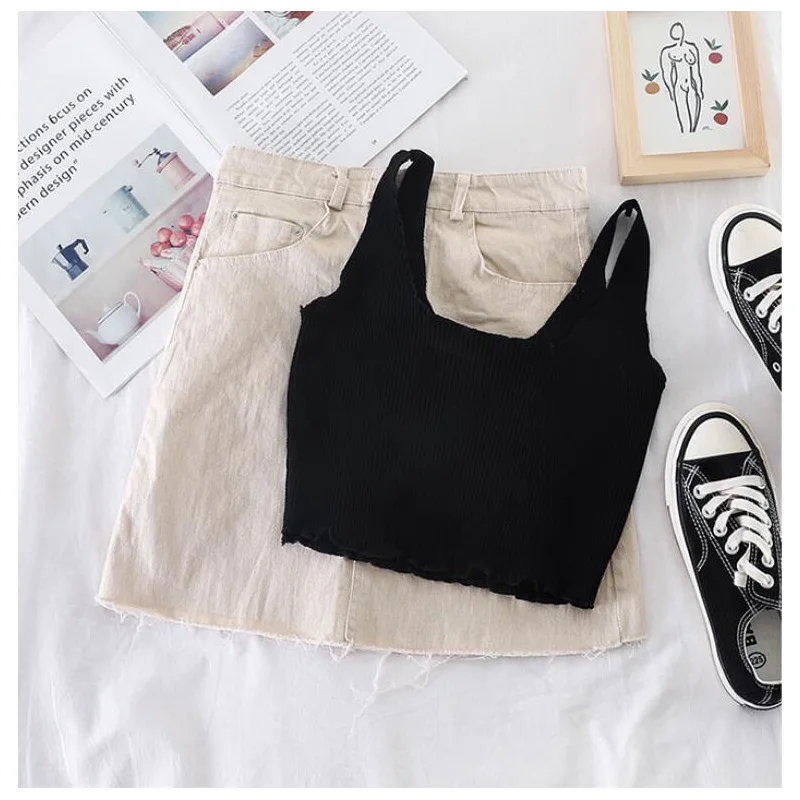 Женские сексуальные трикотажные майки 2020 Блестящий жилет летний топ Женский